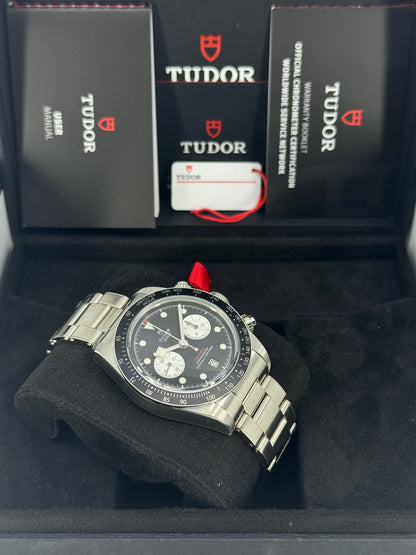 Tudor Black Bay Chrono 41mm, Black, Ref# 79360N-0001, dated 2024