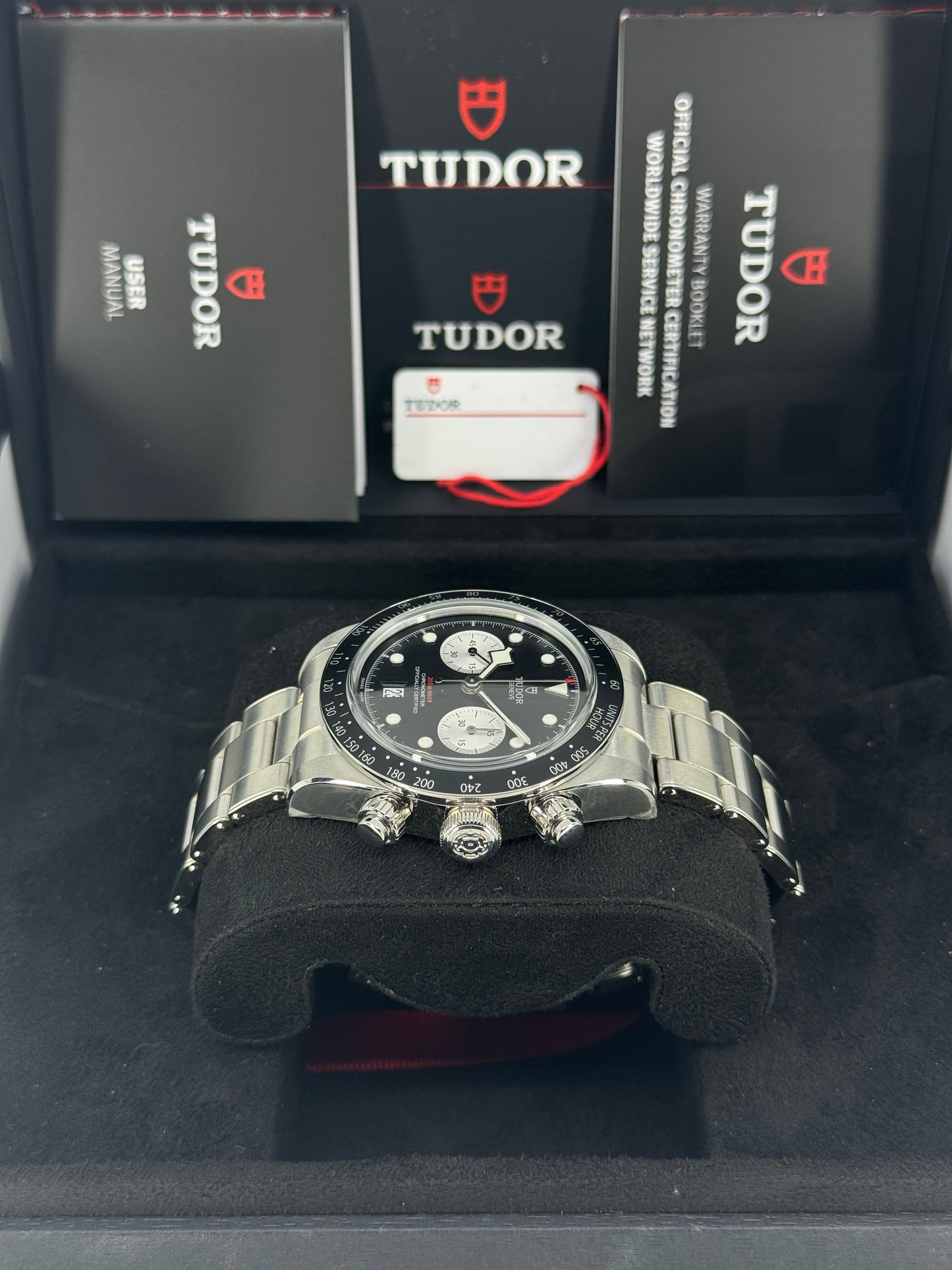Tudor Black Bay Chrono 41mm, Black, Ref# 79360N-0001, dated 2024