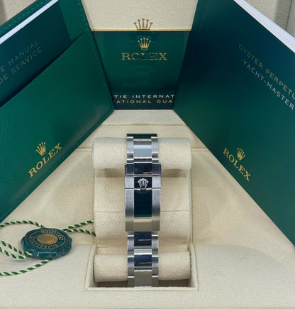Rolex Yacht-Master 40mm, Stainless Steel, Blue, Ref# 126622-0002, dated 2026