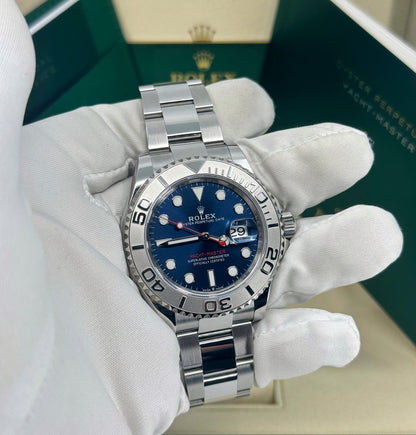 Rolex Yacht-Master 40mm, Stainless Steel, Blue, Ref# 126622-0002, dated 2026