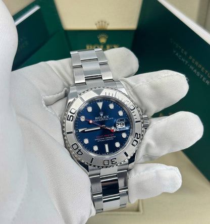 Rolex Yacht-Master 40mm, Stainless Steel, Blue, Ref# 126622-0002, dated 2024