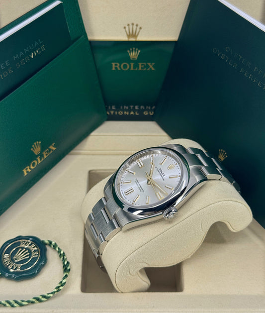 Rolex Oyster Perpetual 41mm, Stainless Steel, Silver, Ref# 134300-0001, dated 2026