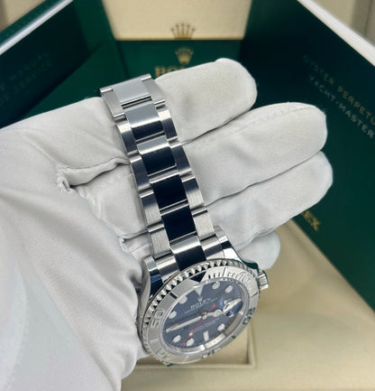 Rolex Yacht-Master 40mm, Stainless Steel, Blue, Ref# 126622-0002, dated 2026
