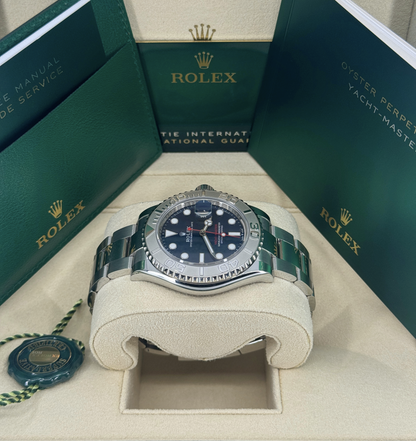 Rolex Yacht-Master 40mm, Stainless Steel, Blue, Ref# 126622-0002, dated 2026