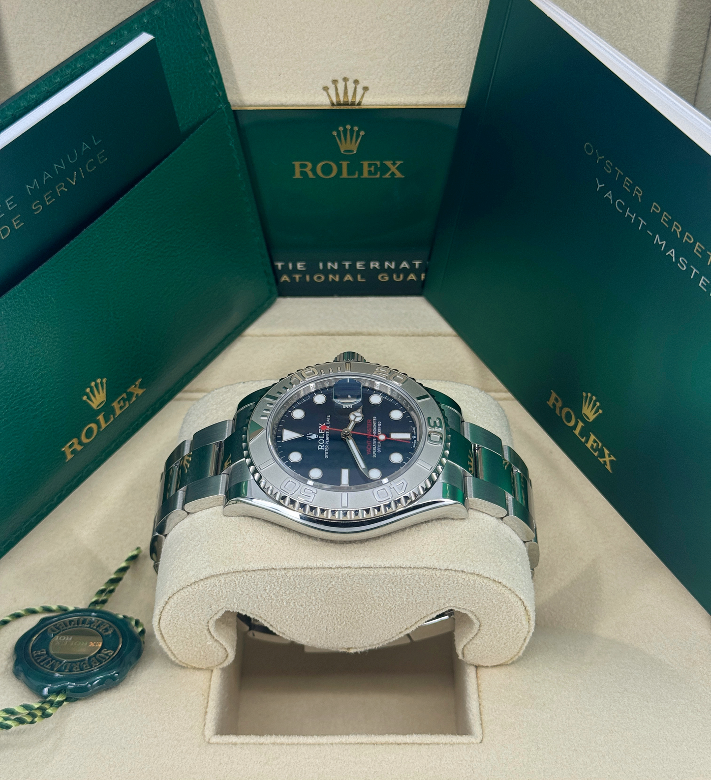 Rolex Yacht-Master 40mm, Stainless Steel, Blue, Ref# 126622-0002, dated 2024