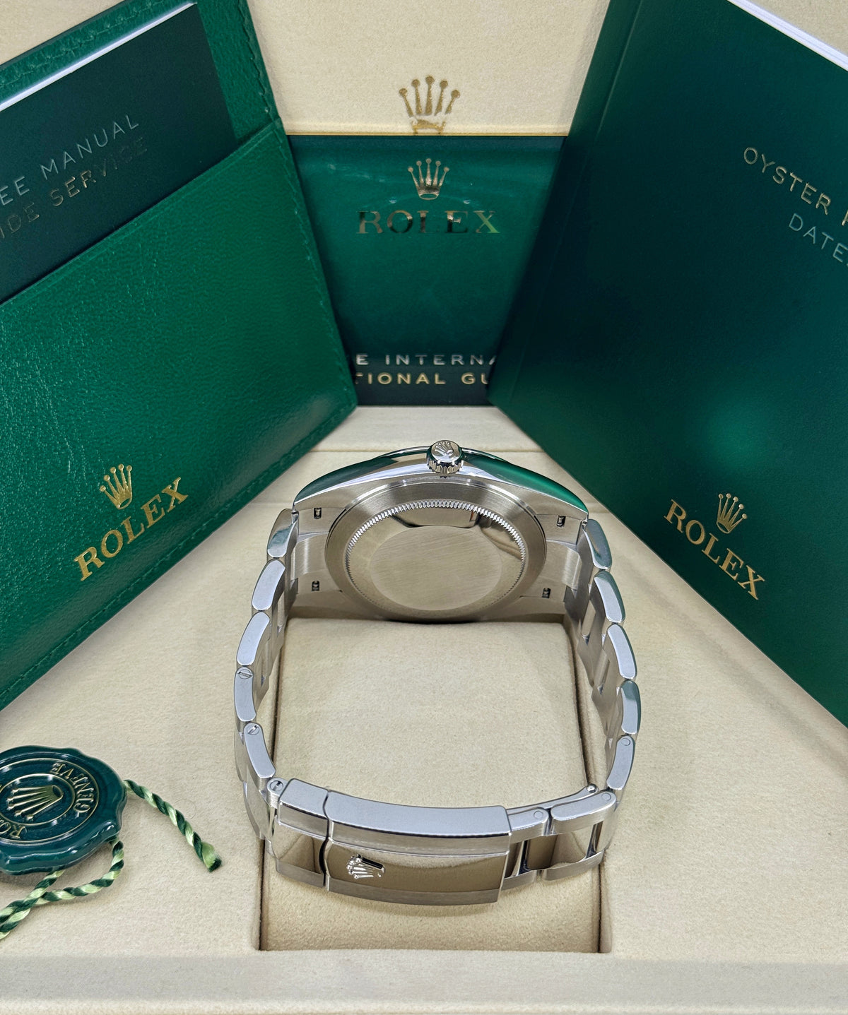 Rolex Datejust 41mm, Stainless Steel, Rhodium, Oyster, Ref# 126300-0007, dated 2026