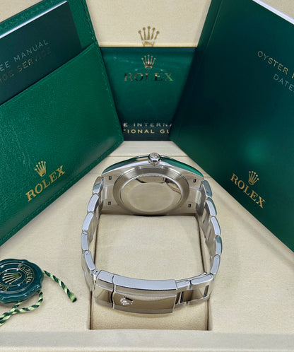 Rolex Datejust 41mm, Stainless Steel, Rhodium, Oyster, Ref# 126300-0007, dated 2026