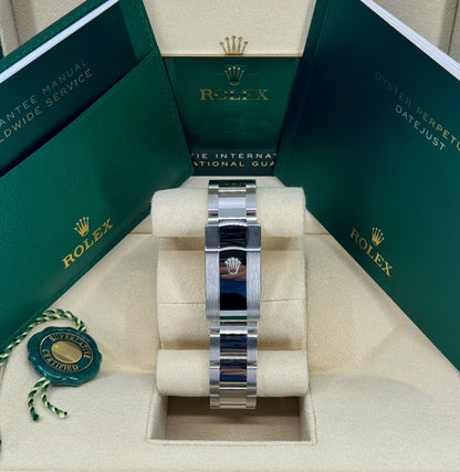 Rolex Datejust 41mm, Stainless Steel, Blue, Oyster, Ref# 126300-0001, dated 2025