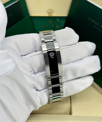 Rolex Datejust 41mm, Stainless Steel, Rhodium, Oyster, Ref# 126300-0007, dated 2026