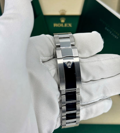 Rolex Datejust 41mm, Stainless Steel, Blue, Oyster, Ref# 126300-0001, dated 2025