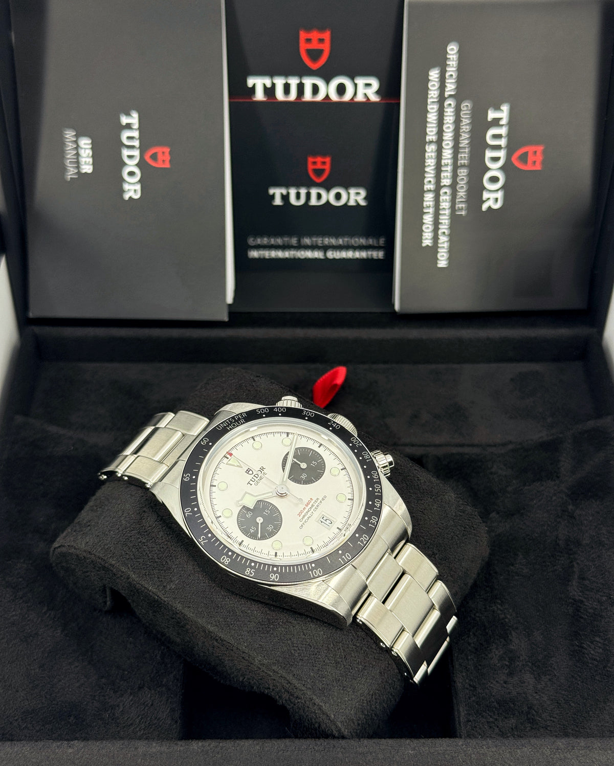 Tudor Black Bay Chrono 41mm, White, Ref# 79360N-0012, dated 2026
