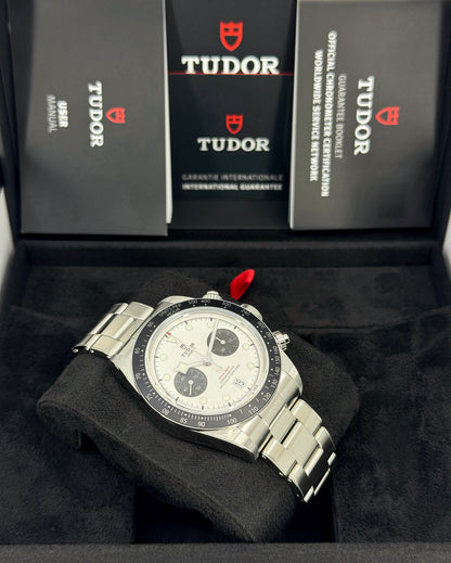 Tudor Black Bay Chrono 41mm, White, Ref# 79360N-0012, dated 2026