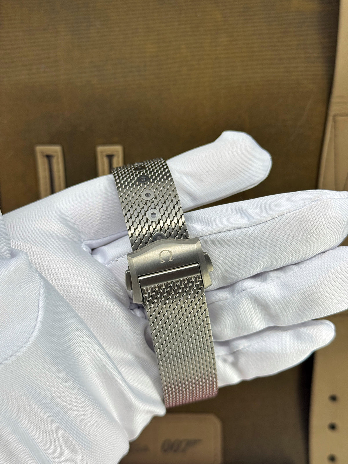 Omega Seamaster Diver 300M, James Bond 007, No Time To Die Edition, 42mm, Titanium, Brown, Ref# 210.90.42.20.01.001, dated 2026