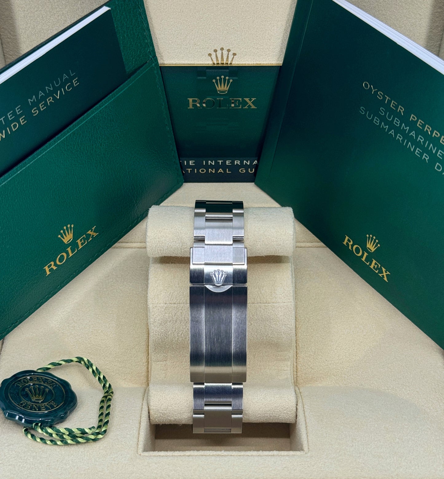 Rolex Submariner 41mm, Date, Stainless Steel, Kermit, MK2 Bezel, Ref# 126610LV, dated 2024