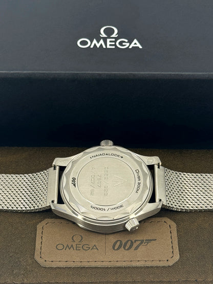 Omega Seamaster Diver 300M, James Bond 007, No Time To Die Edition, 42mm, Titanium, Brown, Ref# 210.90.42.20.01.001, dated 2026