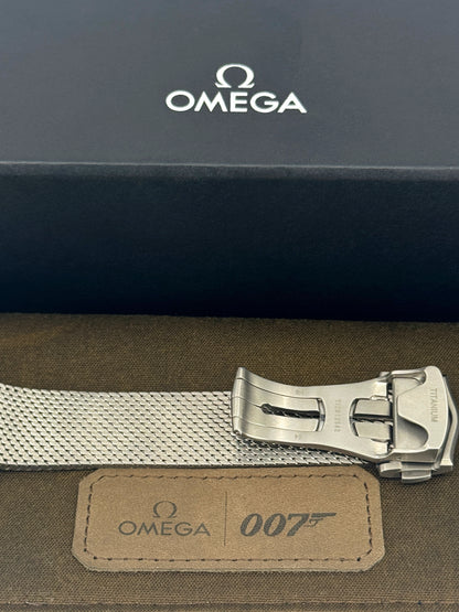Omega Seamaster Diver 300M, James Bond 007, No Time To Die Edition, 42mm, Titanium, Brown, Ref# 210.90.42.20.01.001, dated 2026