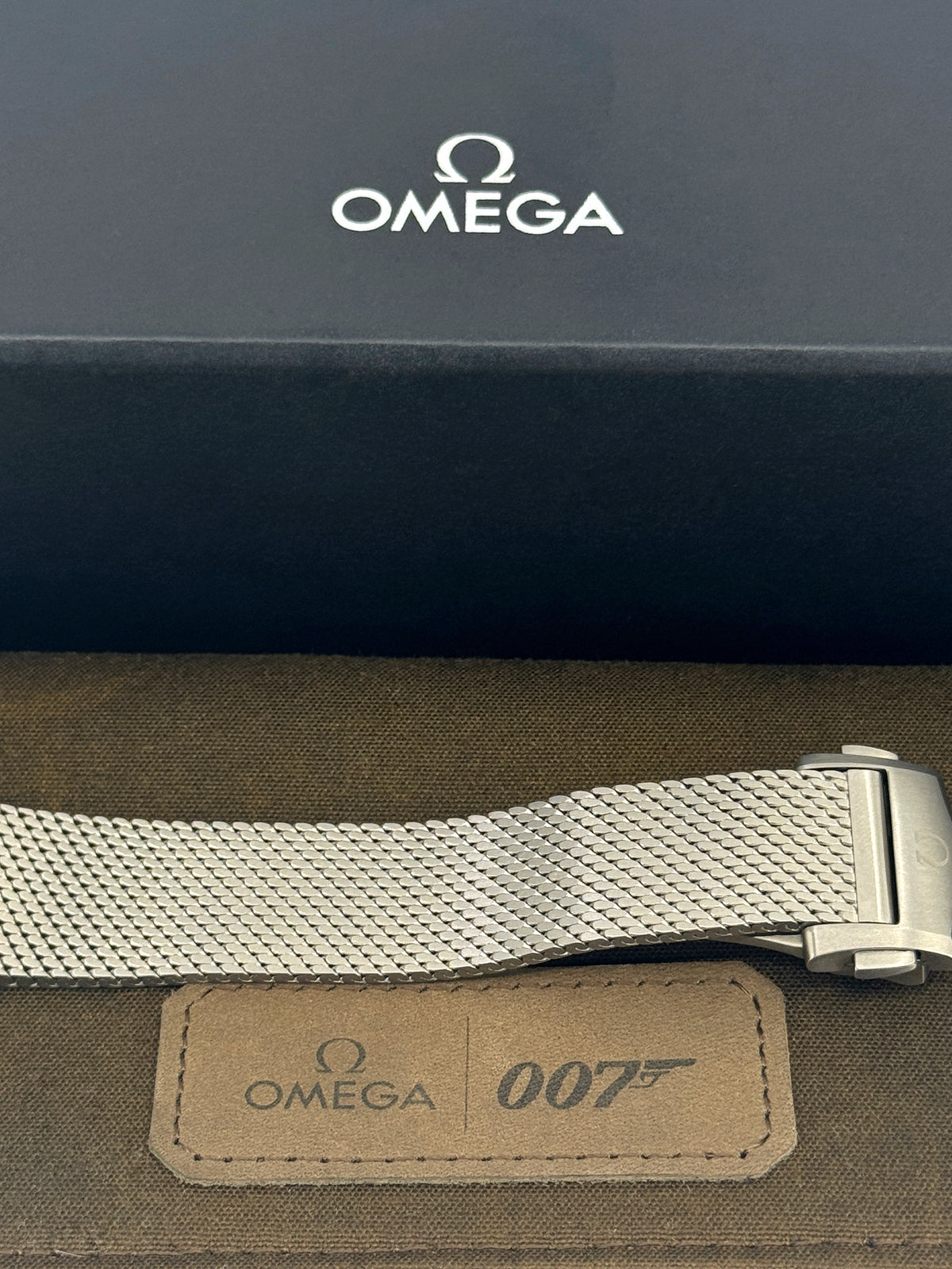 Omega Seamaster Diver 300M, James Bond 007, No Time To Die Edition, 42mm, Titanium, Brown, Ref# 210.90.42.20.01.001, dated 2026
