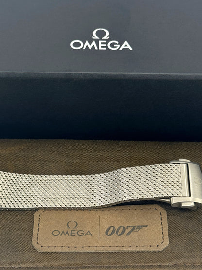 Omega Seamaster Diver 300M, James Bond 007, No Time To Die Edition, 42mm, Titanium, Brown, Ref# 210.90.42.20.01.001, dated 2026