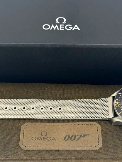 Omega Seamaster Diver 300M, James Bond 007, No Time To Die Edition, 42mm, Titanium, Brown, Ref# 210.90.42.20.01.001, dated 2026