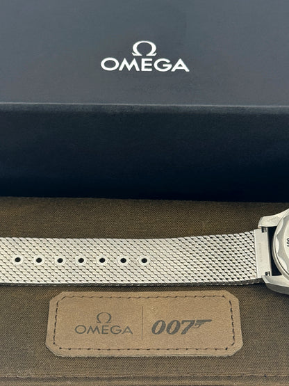 Omega Seamaster Diver 300M, James Bond 007, No Time To Die Edition, 42mm, Titanium, Brown, Ref# 210.90.42.20.01.001, dated 2026