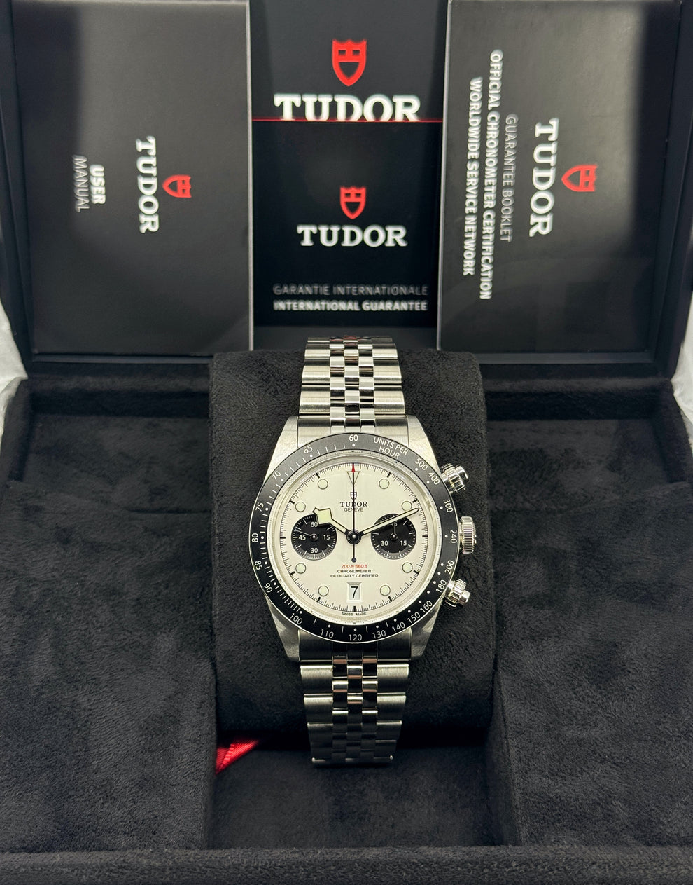 Tudor Black Bay Chronograph Panda watch