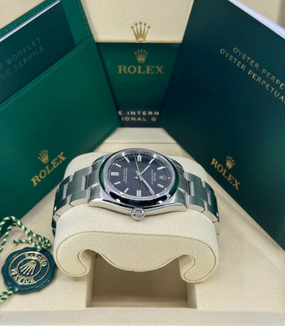 Rolex Oyster Perpetual 36mm, Stainless Steel, Black, Ref# 126000-0014, dated 2026