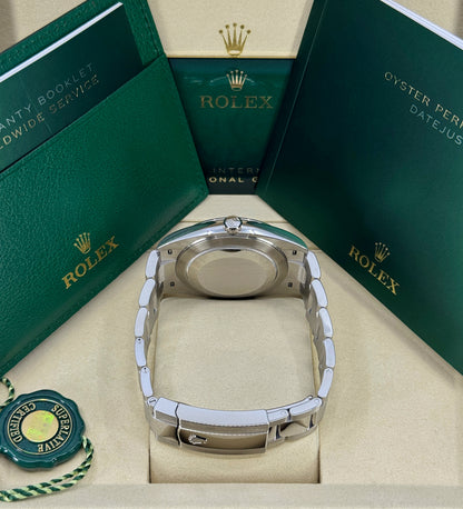 Rolex Datejust 41mm, Stainless Steel, White, Oyster, Ref# 126300-0005, dated 2026