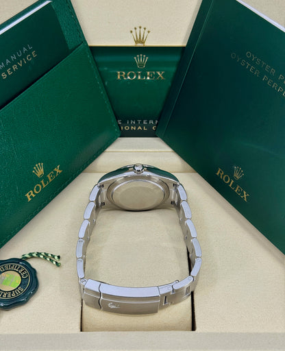 Rolex Oyster Perpetual 34mm, Stainless Steel, Pistachio, Ref# 124200-0006, dated 2026