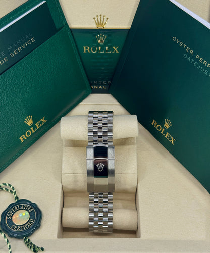 Rolex Datejust 41mm, Stainless Steel, Silver, Jubilee, Ref# 126334-0004, dated 2026