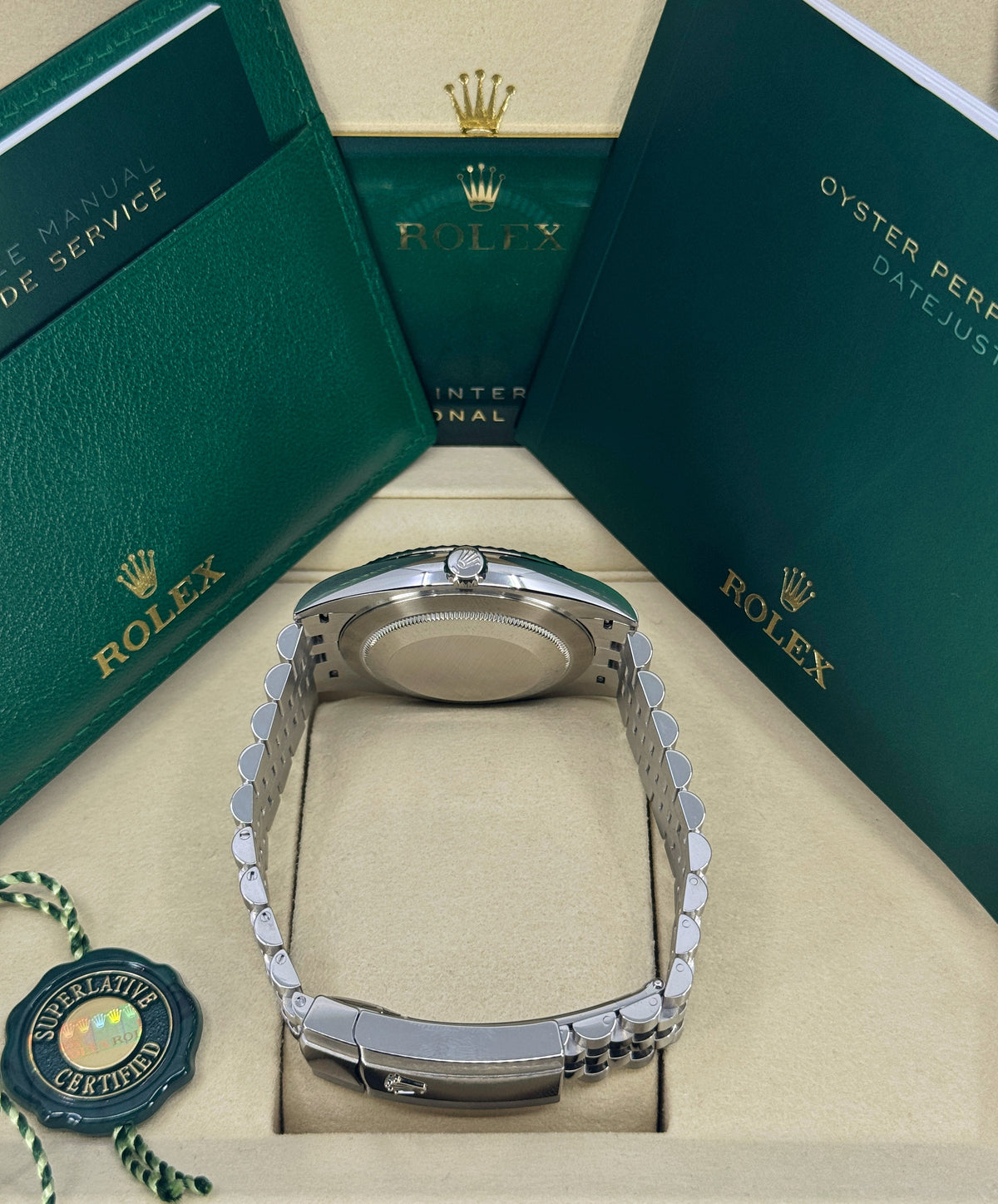 Rolex Datejust 41mm, Stainless Steel, Silver, Jubilee, Ref# 126334-0004, dated 2026