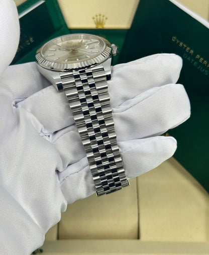 Rolex Datejust 41mm, Stainless Steel, Silver, Jubilee, Ref# 126334-0004, dated 2026