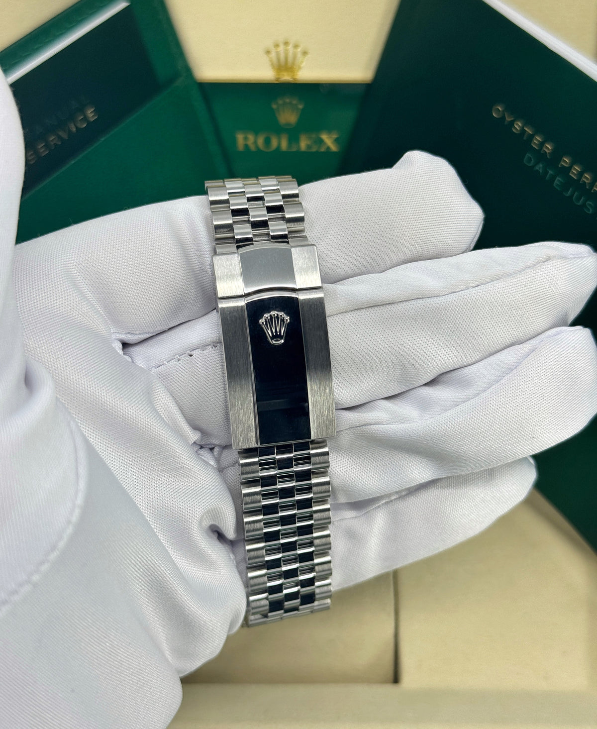 Rolex Datejust 41mm, Stainless Steel, Silver, Jubilee, Ref# 126334-0004, dated 2026