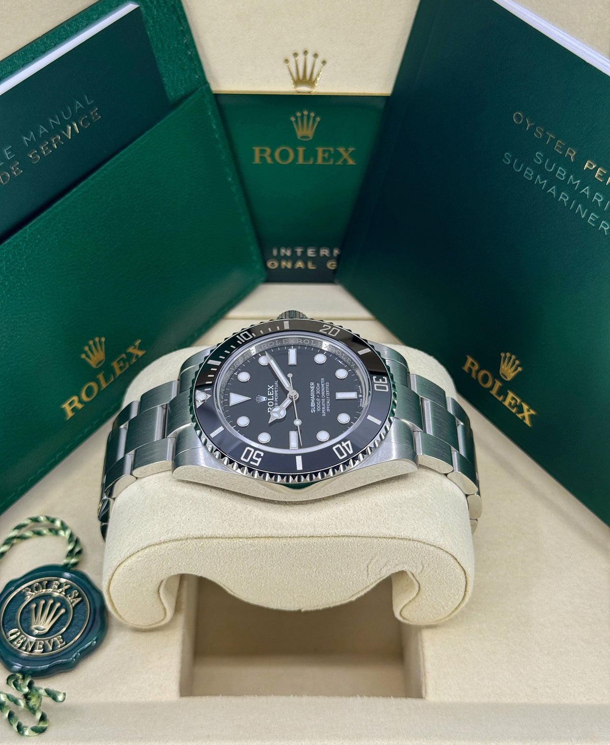 Rolex Submariner 41mm, No Date, Stainless Steel, Black, Ref# 124060, dated 2026