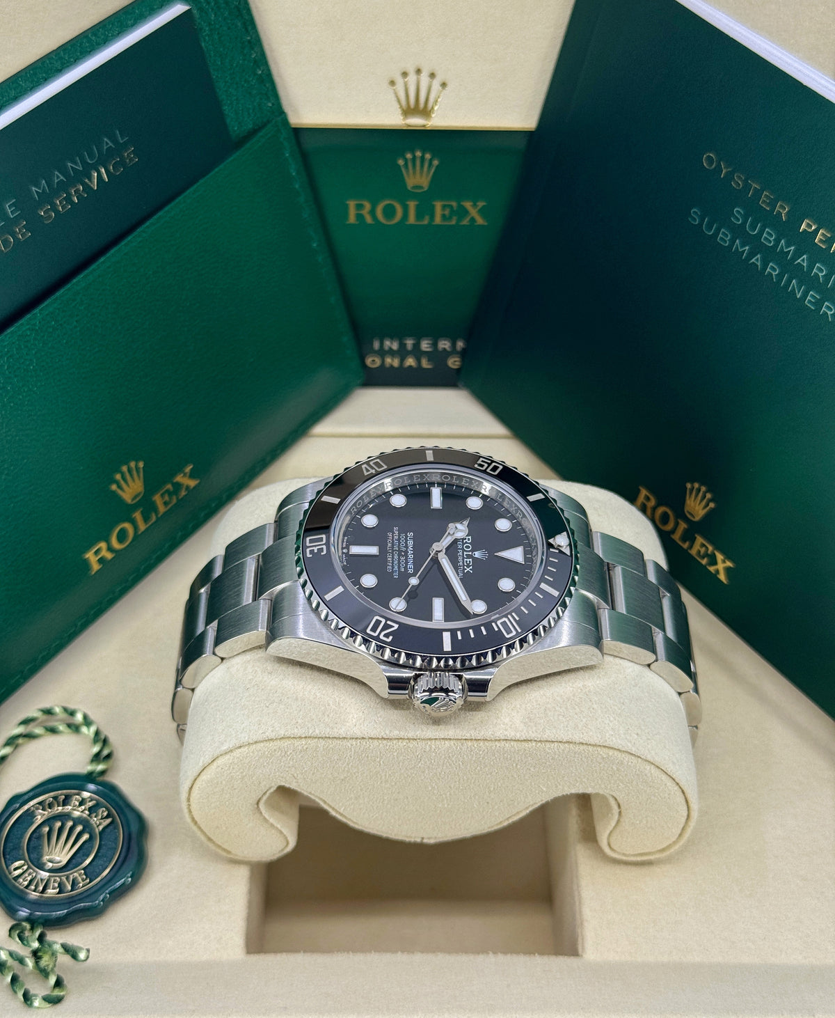 Rolex Submariner 41mm, No Date, Stainless Steel, Black, Ref# 124060, dated 2026