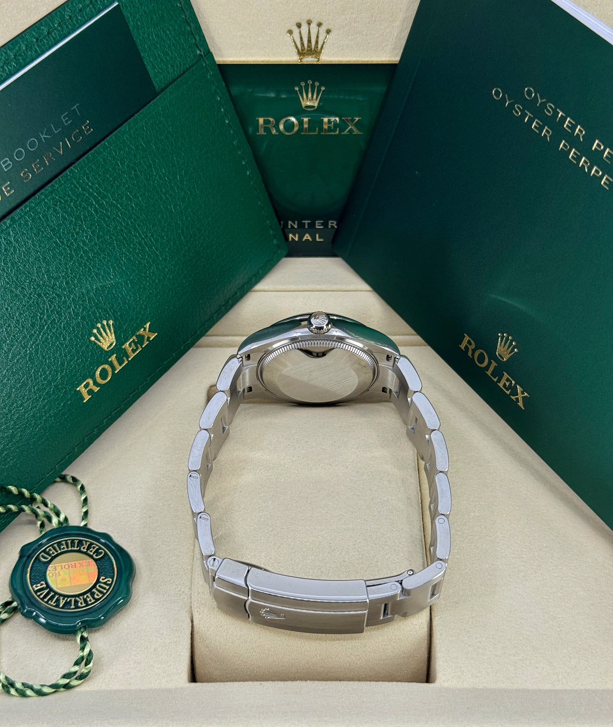 Rolex Oyster Perpetual 31mm, Stainless Steel, Silver, Ref# 277200-0001, dated 2026