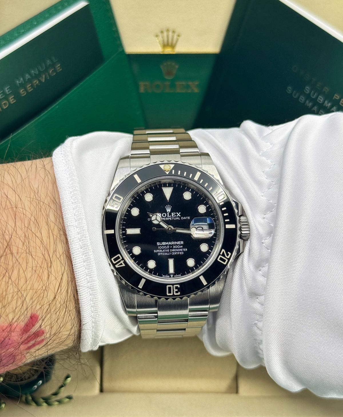 Rolex Submariner 41mm, Date, Stainless Steel, Black, Ref# 126610LN, dated 2026