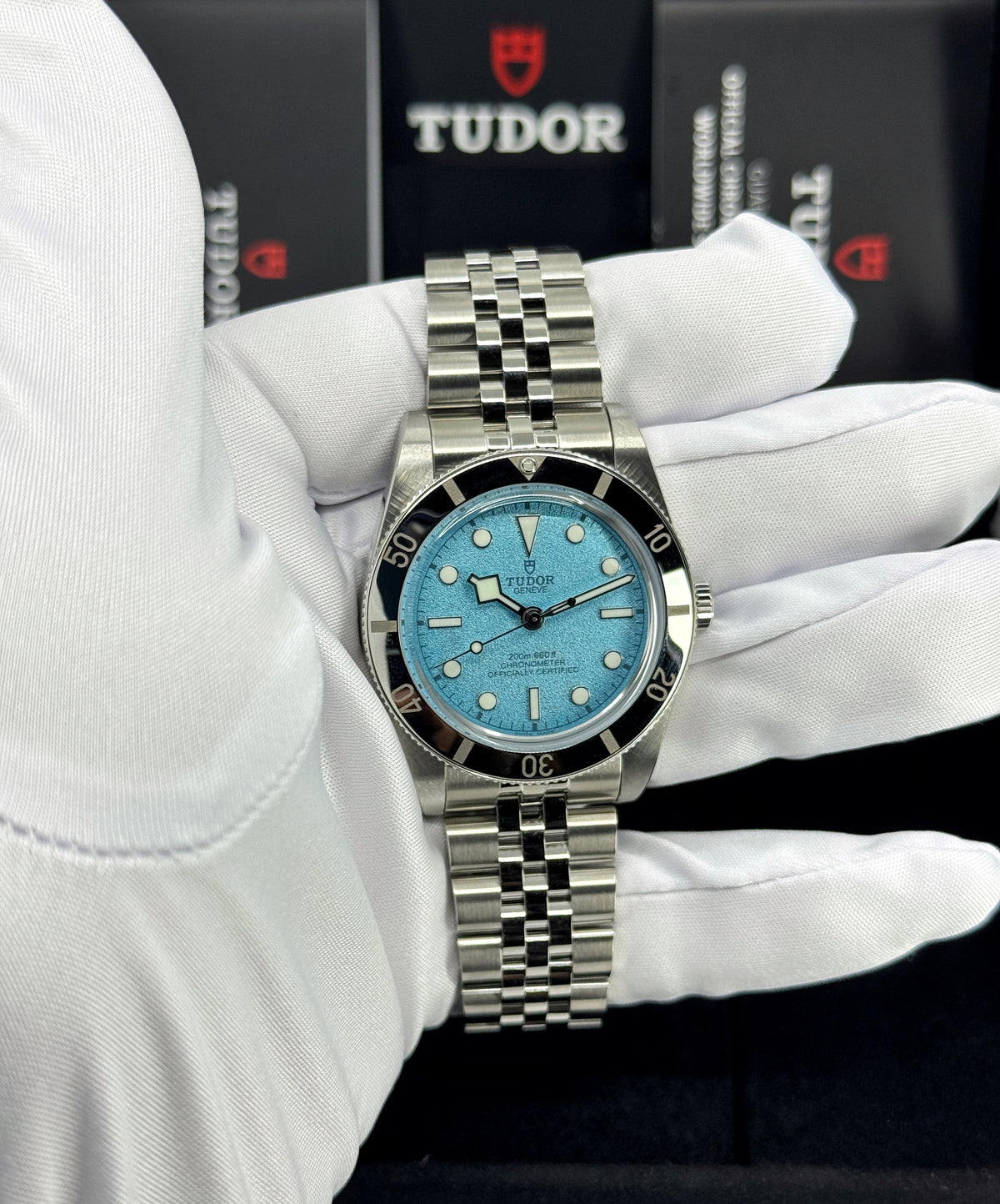 Tudor Black Bay 54 37mm, Special Edition, Lagoon Blue, Ref# 79000-0001, dated 2026