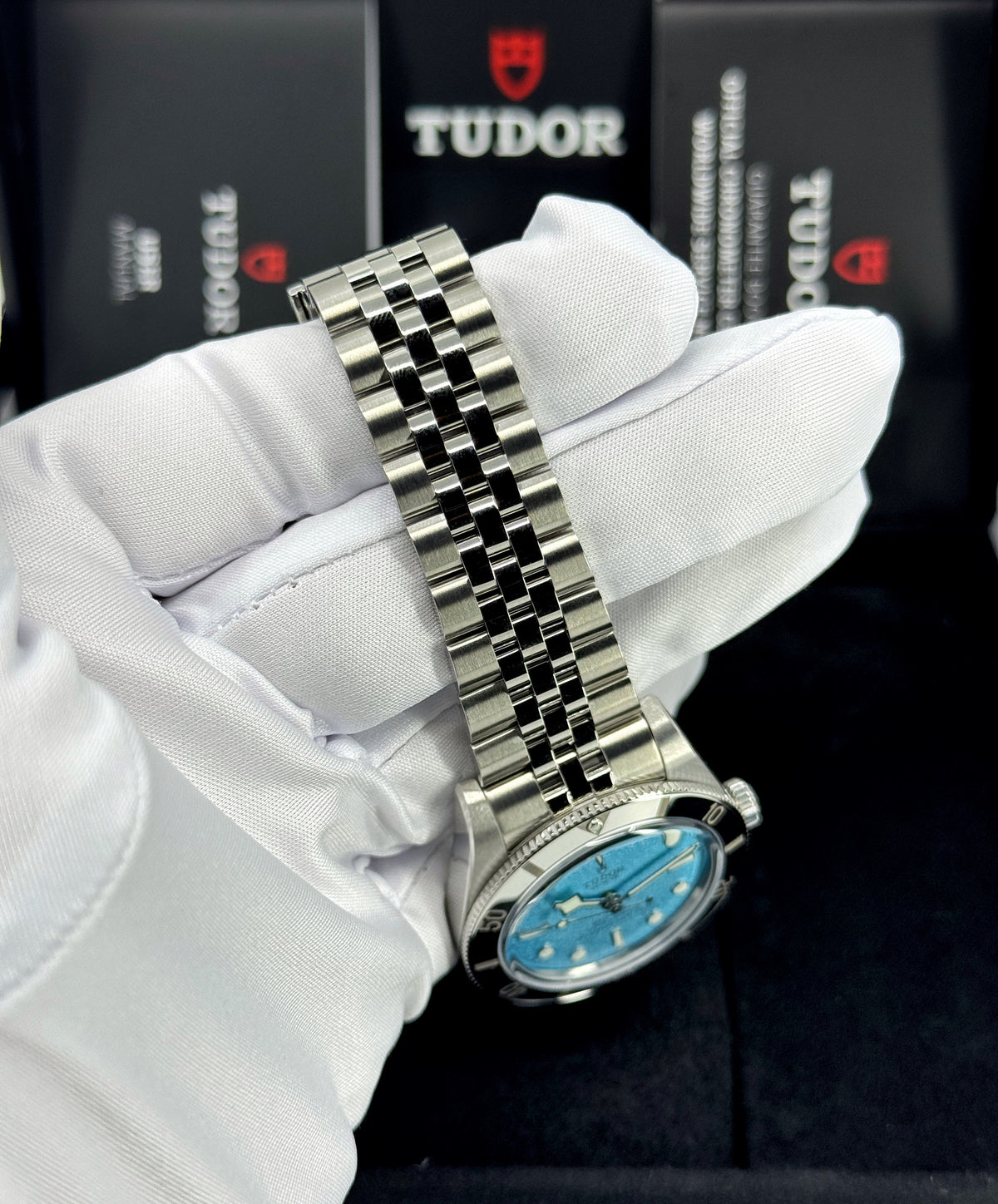 Tudor Black Bay 54 37mm, Special Edition, Lagoon Blue, Ref# 79000-0001, dated 2026