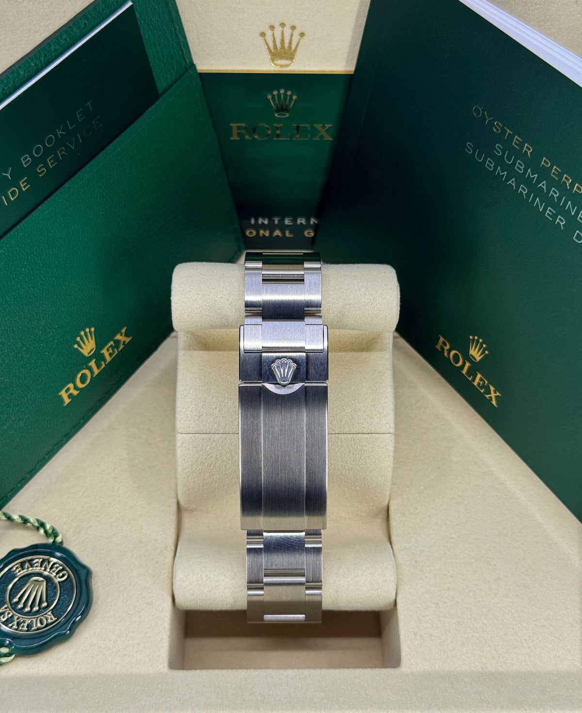 Rolex Submariner 41mm, Date, Stainless Steel, MKII, Kermit/Starbucks, Ref# 126610LV, dated 2026