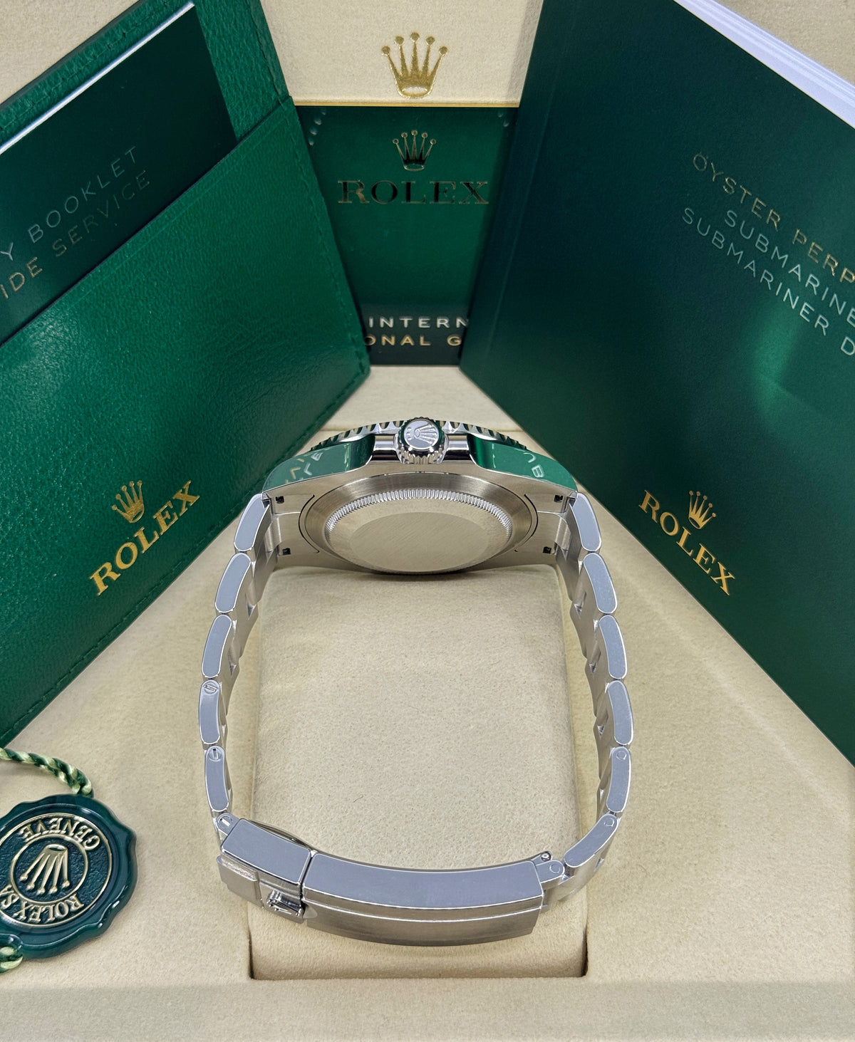 Rolex Submariner 41mm, Date, Stainless Steel, MKII, Kermit/Starbucks, Ref# 126610LV, dated 2026
