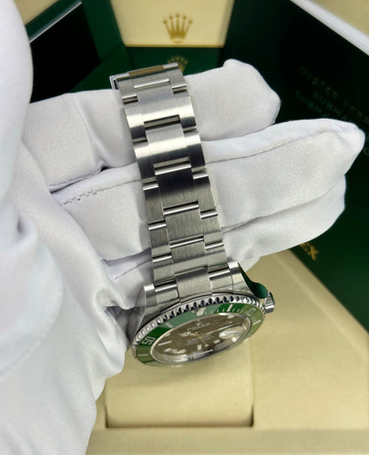 Rolex Submariner 41mm, Date, Stainless Steel, MKII, Kermit/Starbucks, Ref# 126610LV, dated 2026