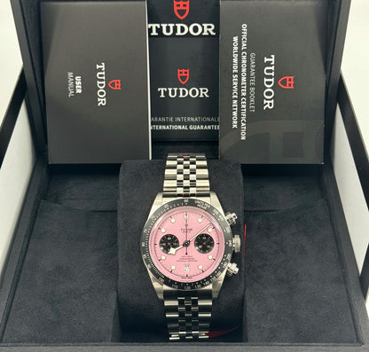 Tudor Black Bay Chrono 41mm, Special Edition, Pink, Ref# 79360N-0019, dated 2026