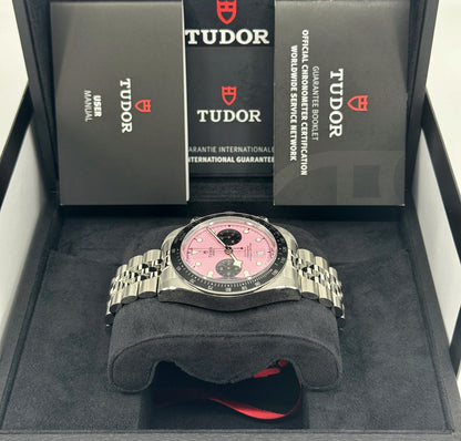 Tudor Black Bay Chrono 41mm, Special Edition, Pink, Ref# 79360N-0019, dated 2026