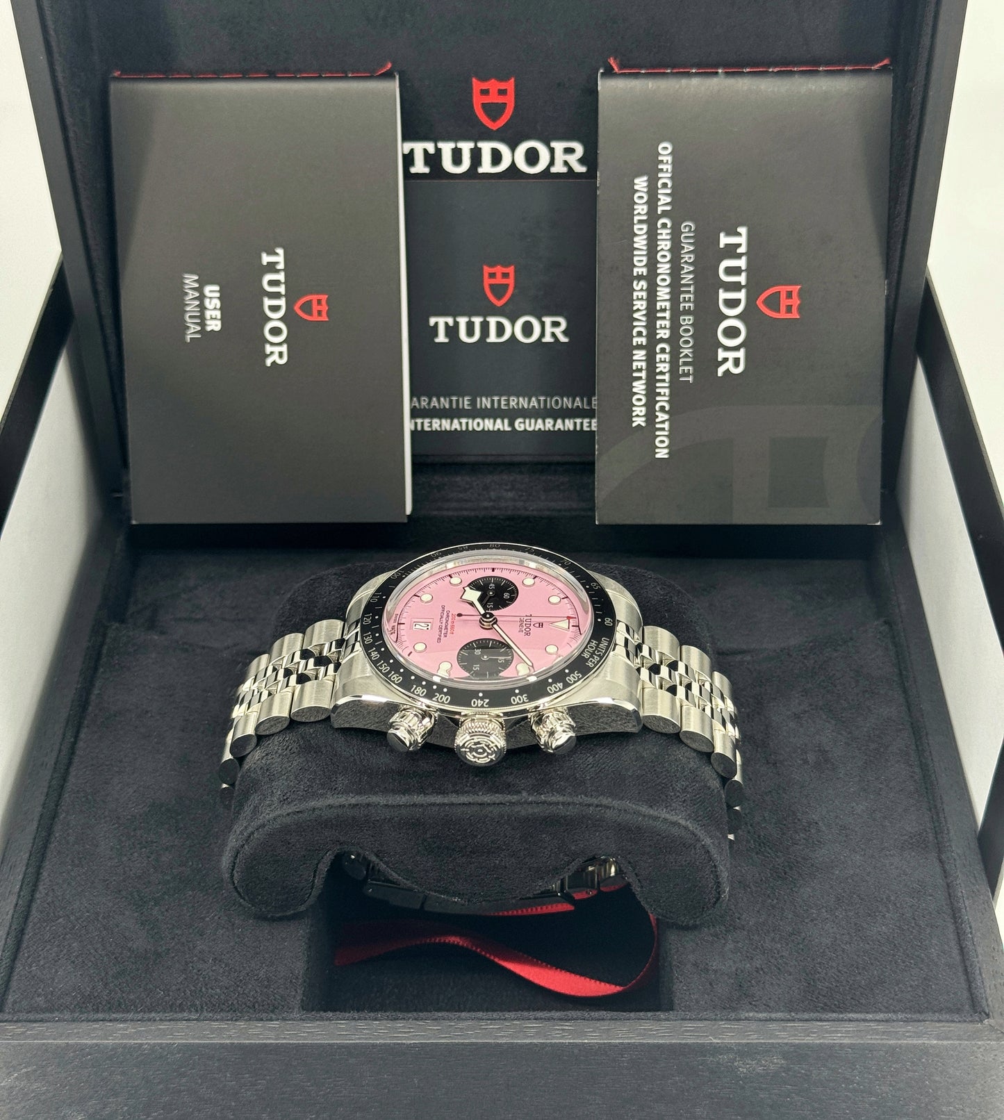 Tudor Black Bay Chrono 41mm, Special Edition, Pink, Ref# 79360N-0019, dated 2024