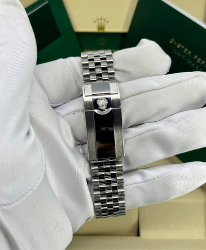 Rolex GMT-Master II 40mm, Stainless Steel, Bruce Wayne, Jubilee, Ref# 126710GRNR-0003, dated 2026
