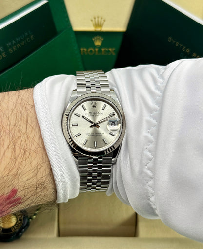 Rolex Datejust 31mm, Stainless Steel, Silver, Jubilee, Ref# 278274-0012, dated 2026