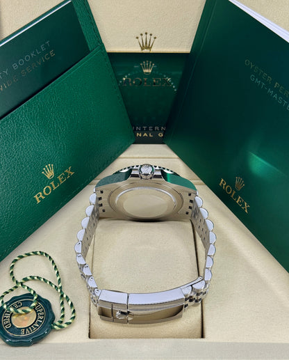 Rolex GMT-Master II 40mm, Stainless Steel, Batgirl, Jubilee, Ref# 126710BLNR-0002, dated 2026