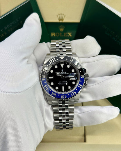 Rolex GMT-Master II 40mm, Stainless Steel, Batgirl, Jubilee, Ref# 126710BLNR-0002, dated 2026
