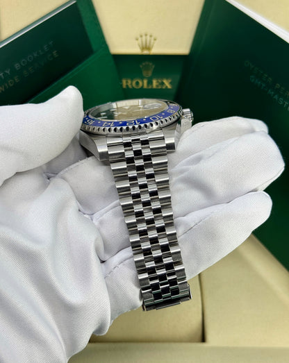 Rolex GMT-Master II 40mm, Stainless Steel, Batgirl, Jubilee, Ref# 126710BLNR-0002, dated 2026