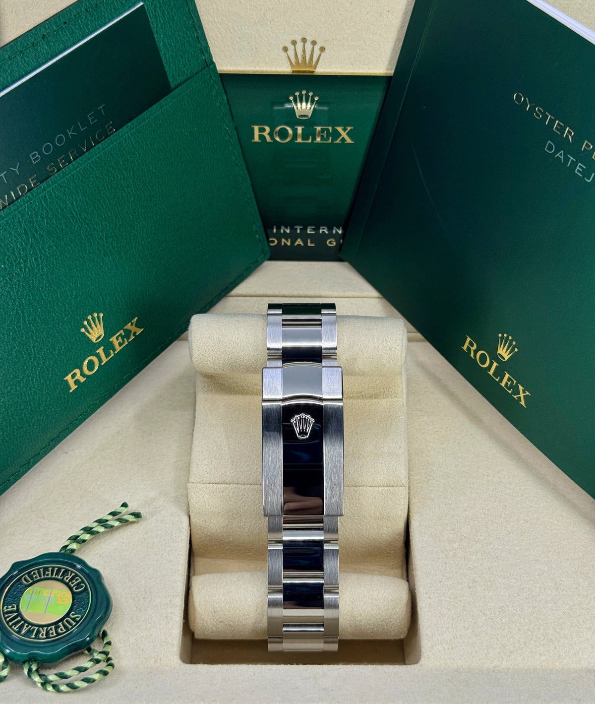 Rolex Datejust 41mm, Stainless Steel, Rhodium, Oyster, Ref# 126334-0013, dated 2026